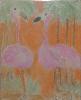Artwork: Ed's Flamingo (Pastel)
